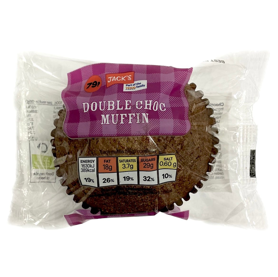 Jack’s Double Choc Muffin 85g - Asian Online Superstore UK