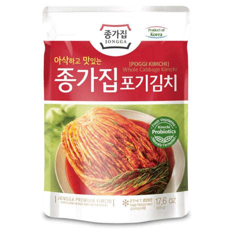 Jongga Poggi Kimchi (whole Cabbage Kimchi) 500g - Asian Online Superstore UK
