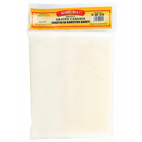 Kain Na! Frozen Grated Cassava (Kamoteng Kahoy) 454g - Asian Online Superstore UK