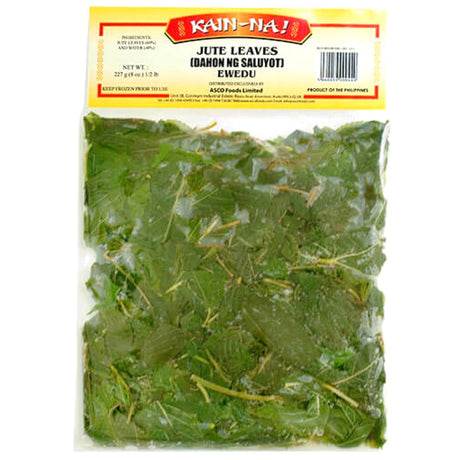 Kain Na Frozen Jute Leaves (Saluyot) 227g - Asian Online Superstore UK