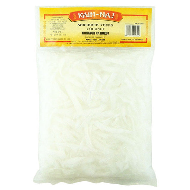 Kain Na Frozen Shredded Young Coconut (Kinayod na Buko) 454g - Asian Online Superstore UK