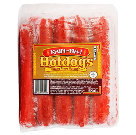 Kain Na Pinoy Hot Dogs 500g - Asian Online Superstore UK