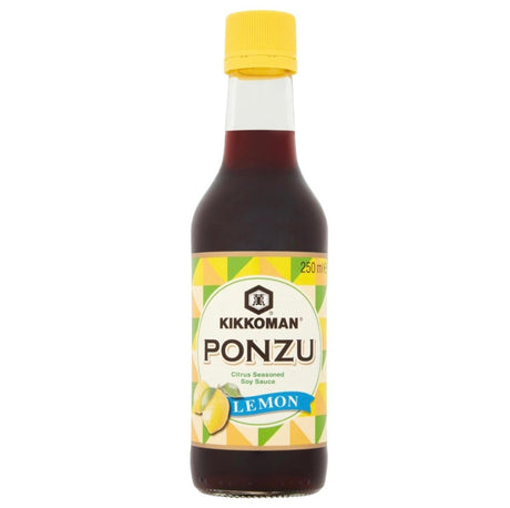 Kikkoman Punzo Lemon (Citrus Seasoned Soy Sauce) 250ml - Asian Online Superstore UK