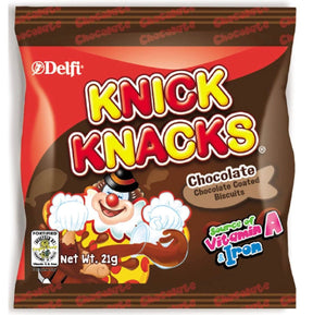 Knick Knacks Chocolate Biscuits 21g | Asian Grocery UK
