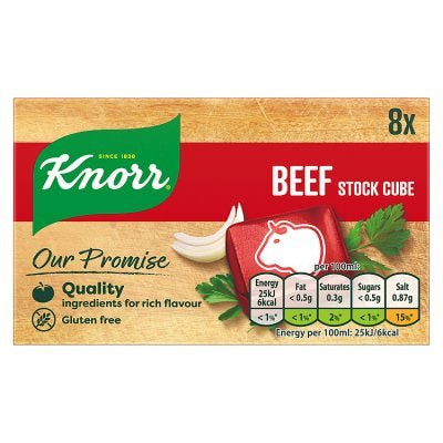 Knorr Beef Stock Cube (8 Cubes) 80g - Asian Online Superstore UK