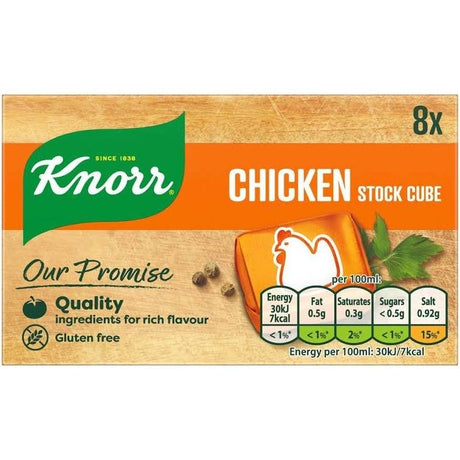 Knorr Chicken Stock Cube (8 Cubes) 80g - Asian Online Superstore UK