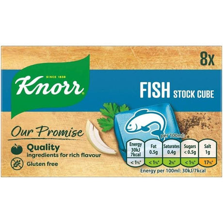 Knorr Fish Stock Cube (8 Cubes) 80g - Asian Online Superstore UK
