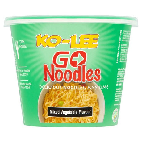 Ko Lee Cup Mixed Vegetable Flavour 65g - Asian Online Superstore UK