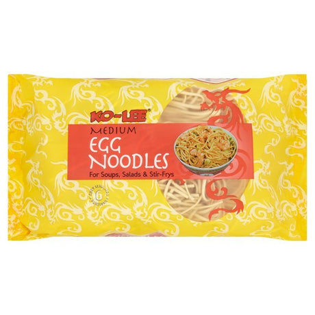 KO - LEE Medium Egg Noodles 375g - Asian Online Superstore UK