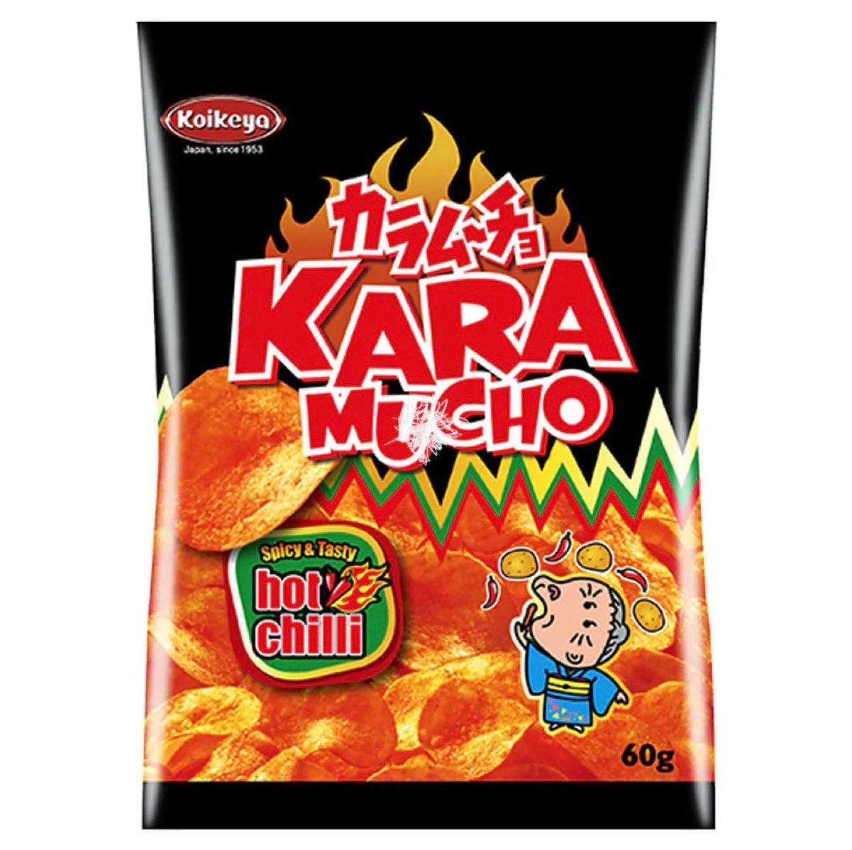 Koikeya Karamucho Potato Snack (Flat) 60g - Asian Online Superstore UK
