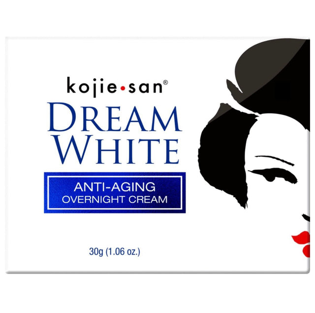Kojie San Dream White Anti - Aging Overnight Cream 30g - Asian Online Superstore UK