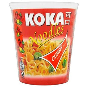 Koka Cup Noodle Curry Flavour Instant 72g | Asian Grocery UK