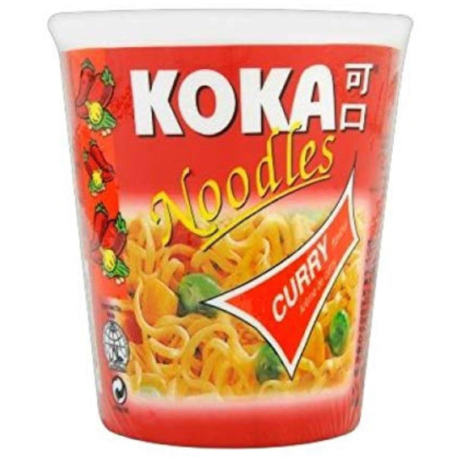 Koka Cup Noodle Curry Flavour Instant 72g - Asian Online Superstore UK
