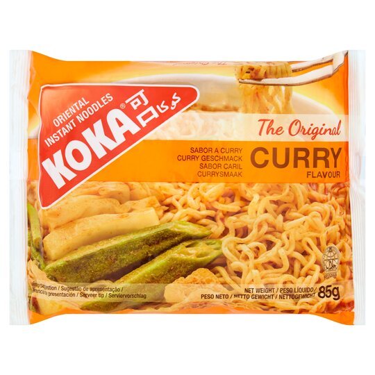 Koka Curry Flavour Instant Noodles 85g - Asian Online Superstore UK