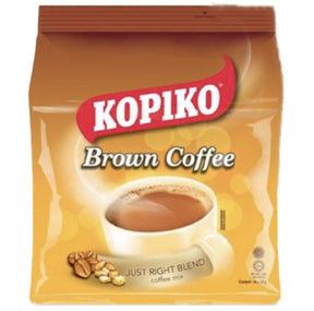 Kopiko Brown Just Right Blend Coffee (10 x 27.5g Sachets) -Mayora 275g | Asian Grocery UK