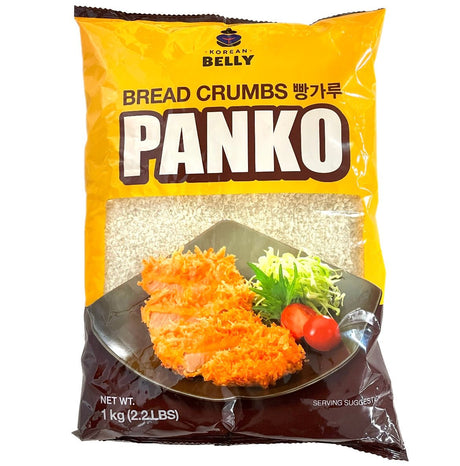 Korean Belly Panko Bread Crumbs 1kg - Asian Online Superstore UK