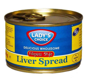 Lady’s Choice Liver Spread (Filipino Style) Halal 165g | Asian Grocery UK