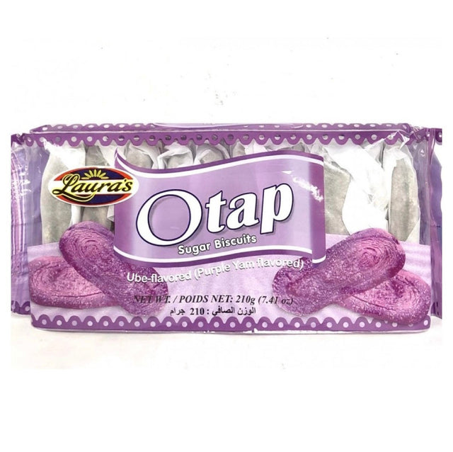 Laura’s Otap Ube (Taro Cookies) 210g - Asian Online Superstore UK