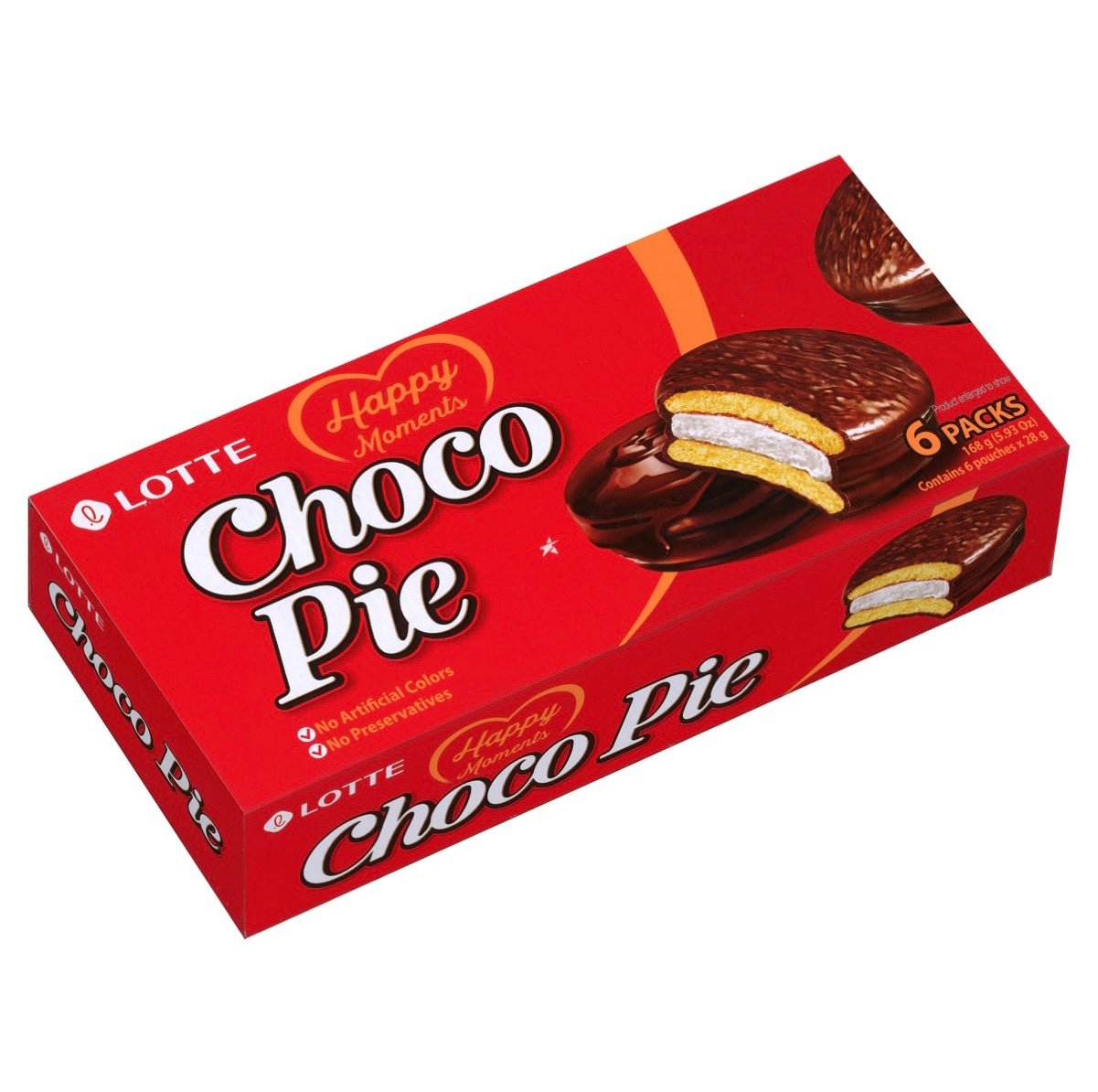 LC Lotte Choco Pie (28gx6 Packs) 168g - Asian Online Superstore UK