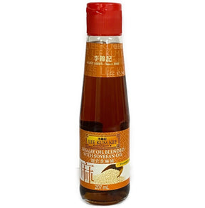 Lee Kum Kee Blended Sesame Oil (Sesame Oil Blended with Soy Bean Oil) 207ml | Asian Grocery UK