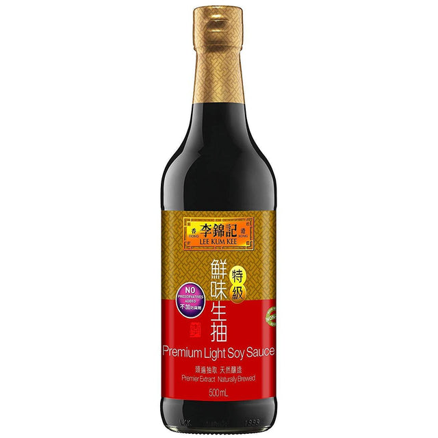 Lee Kum Kee Premium Light Soy Sauce 500ml - Asian Online Superstore UK