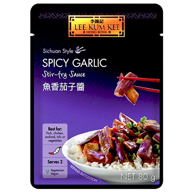 Lee Kum Kee Spicy Garlic Stir - fry Sauce 80g - Asian Online Superstore UK