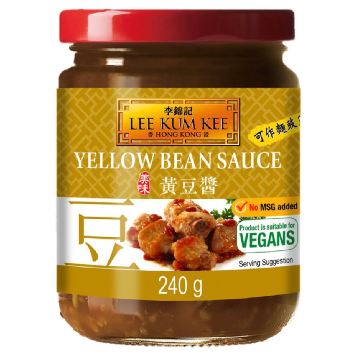 Lee Kum Kee Yellow Bean Sauce 240g - Asian Online Superstore UK