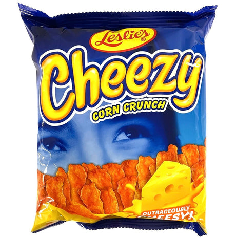Leslie’s Cheezy Corn Crunch - Outrageously Cheesy 70g - Asian Online Superstore UK