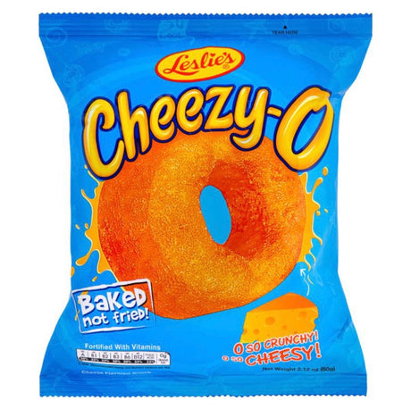 Leslie’s Cheezy - O Cheese Flavoured Snack 60g - Asian Online Superstore UK