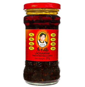 LGM Lao Gan Ma Preserved Black Beans in Chilli Oil 280g | Asian Grocery UK