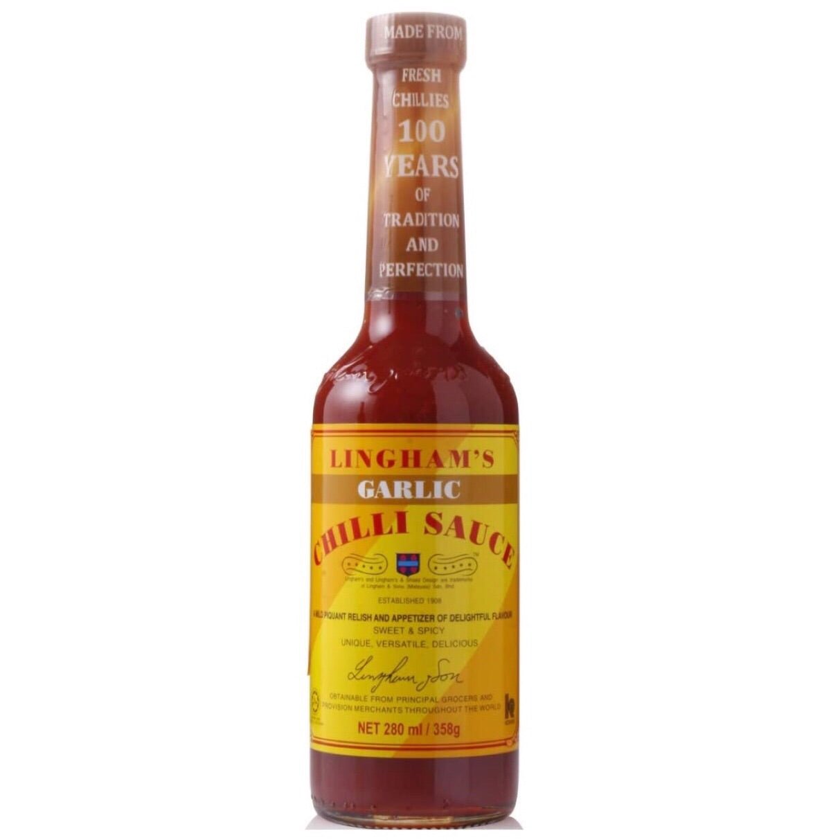 Lingham’s Garlic Chilli Sauce 358g - Asian Online Superstore UK