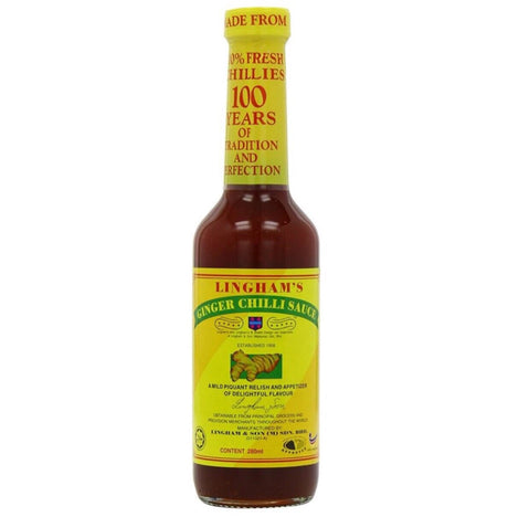 Lingham’s Ginger Chilli Sauce 358g - Asian Online Superstore UK