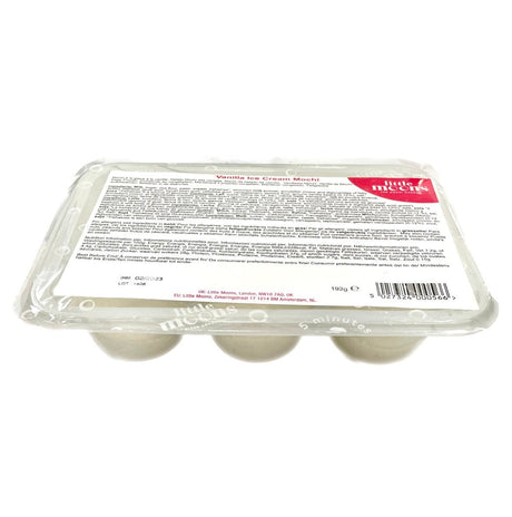 Little Moons Vanilla Mochi Ice Cream (6pc) 192g - Asian Online Superstore UK