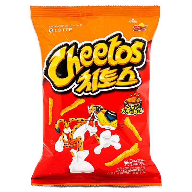 Lotte Cheetos Smoky Barbecue (BBQ) 82g - Asian Online Superstore UK