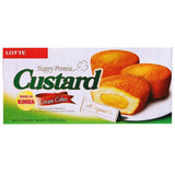 Lotte Custard Cup Cake (23gx6 Packs) 138g - Asian Online Superstore UK