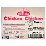 Lucky Me Chicken Mami with Garnish Instant Noodle (Chicken na Chicken) 1Box (24x55g)1.32kg - Asian Online Superstore UK