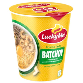 Lucky Me LaPaz Batchoy (Pork Flavour) Cup Noodle 70g | Asian Grocery UK