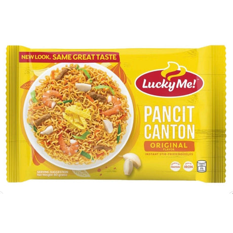 Lucky Me Pancit Canton Original Flavor (Instant Fried Noodle) 80g - Asian Online Superstore UK
