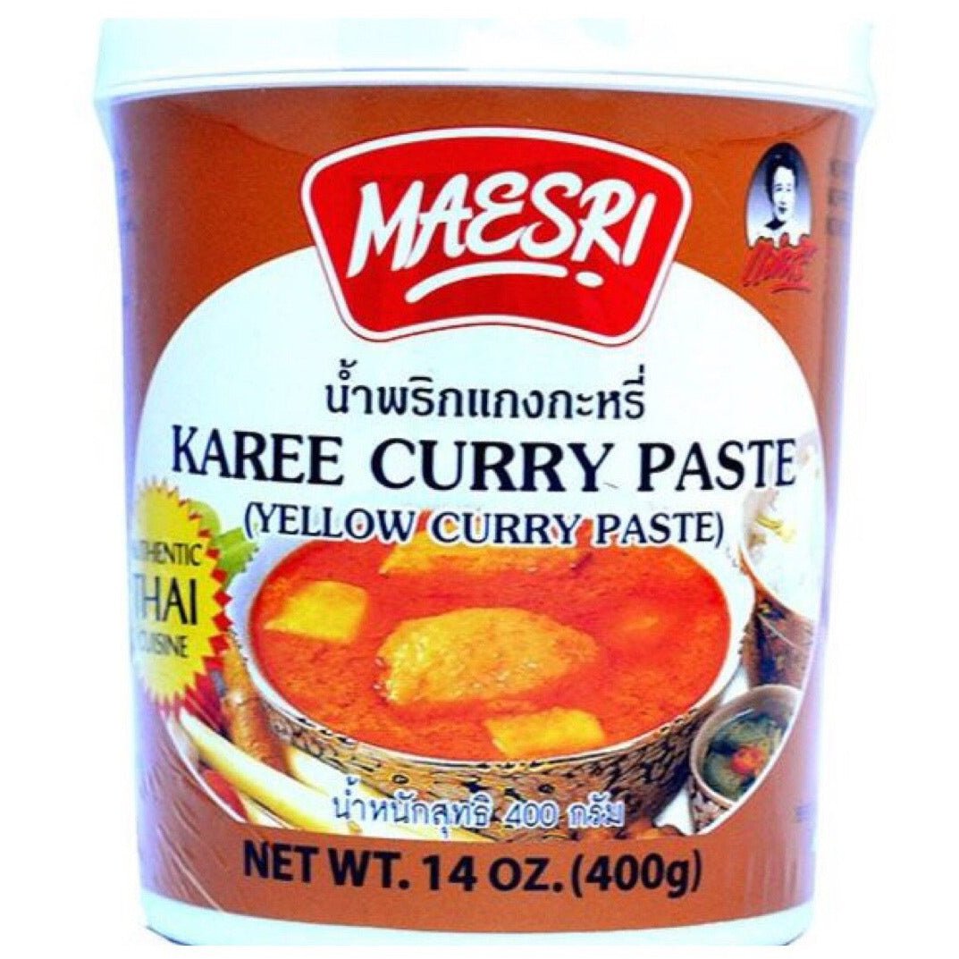 Maesri Yellow Curry Paste (Karee Curry Paste) 400g - Asian Online Superstore UK