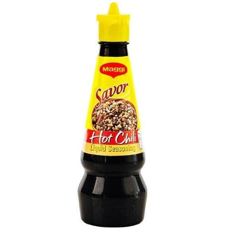 Maggi Savor Hot Chili Liquid Seasoning 130ml - Asian Online Superstore UK
