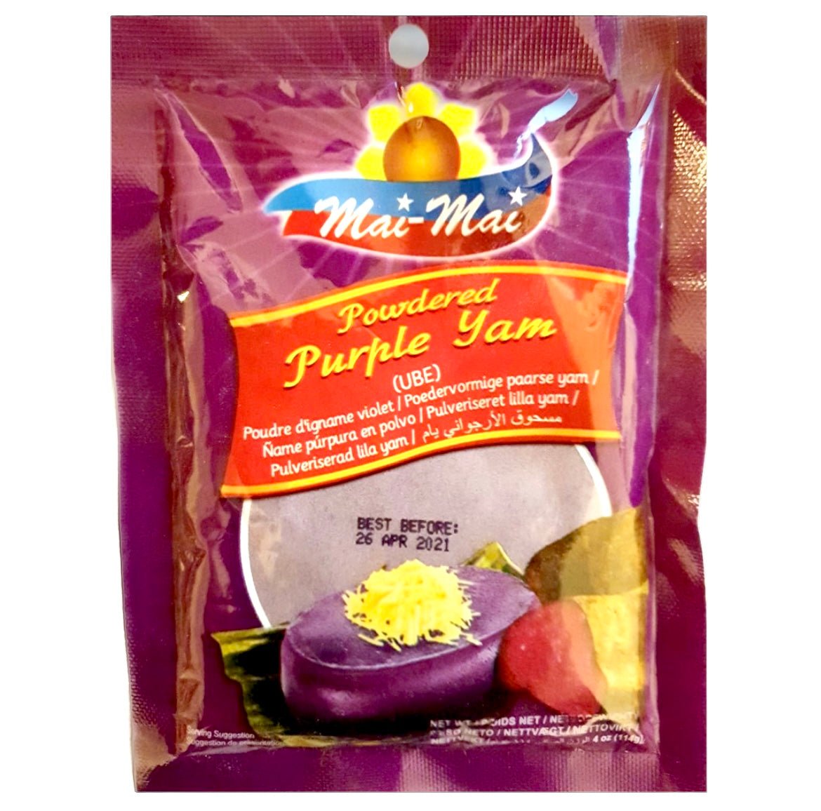 Mai - Mai Powdered Purple Yum (Ube) 114g - Asian Online Superstore UK