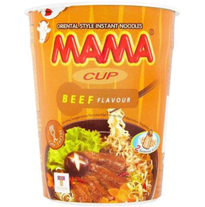 Mama Cup Noodle Beef Flavour 70g | Asian Grocery UK
