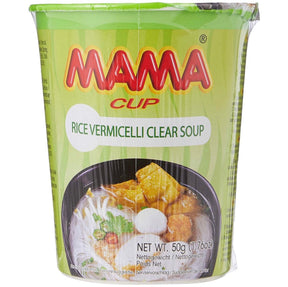 Mama Cup Noodle Rice Vermicelli Clear Soup 50g | Asian Grocery UK