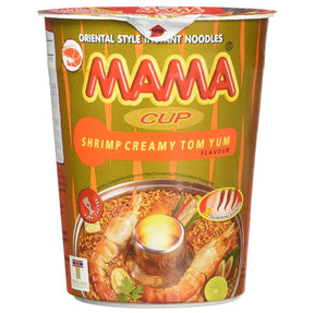 Mama Cup Noodle Shrimp Creamy Tom Yum 70g | Asian Grocery UK