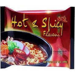 Mama Korean Udon Hot & Spicy Noodle 90g - Asian Online Superstore UK