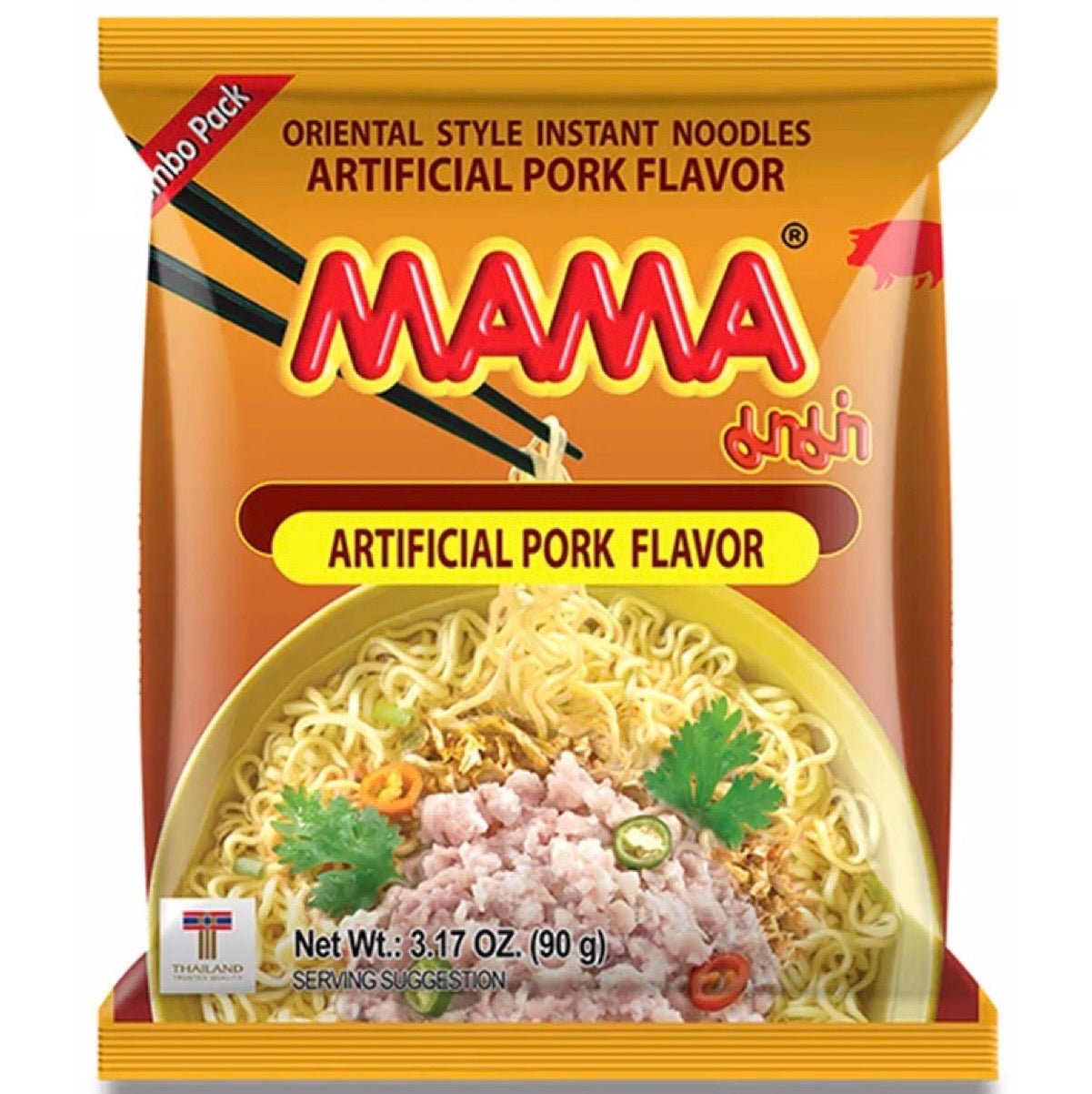 Mama Oriental Style Pork Flavours (Jumbo Pack) 90g - Asian Online Superstore UK