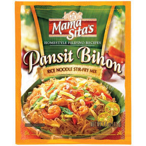 Mama Sita's Pansit Bihon (Rice Noodle Stir Fry) Mix 40g | Asian Grocery UK
