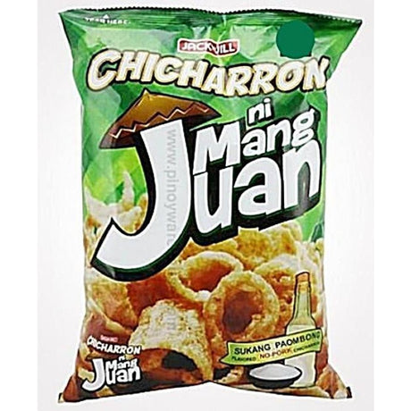 Mang Juan Chicharron Sukang Paombong (Flavoured No - Pork Chicharron) 90g - Asian Online Superstore UK