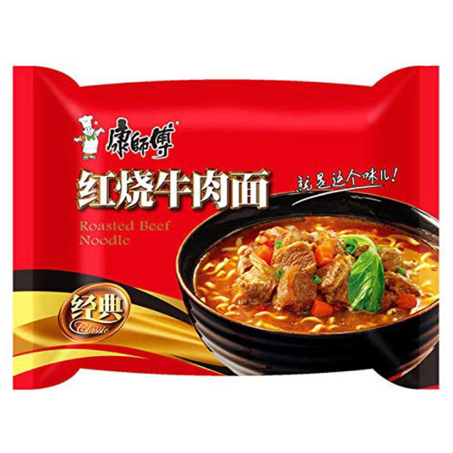 Master Kong Instant Noodle Roasted Beef Flavour 105g - Asian Online Superstore UK