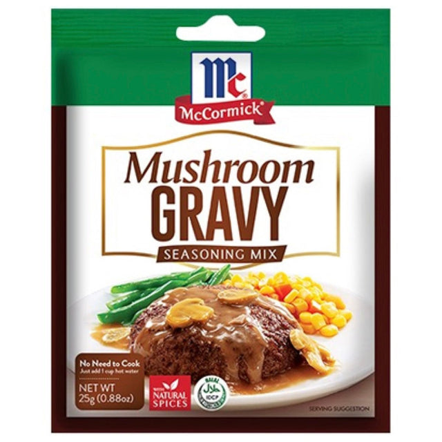 McCormick Mushroom Gravy Mix 25g - Asian Online Superstore UK